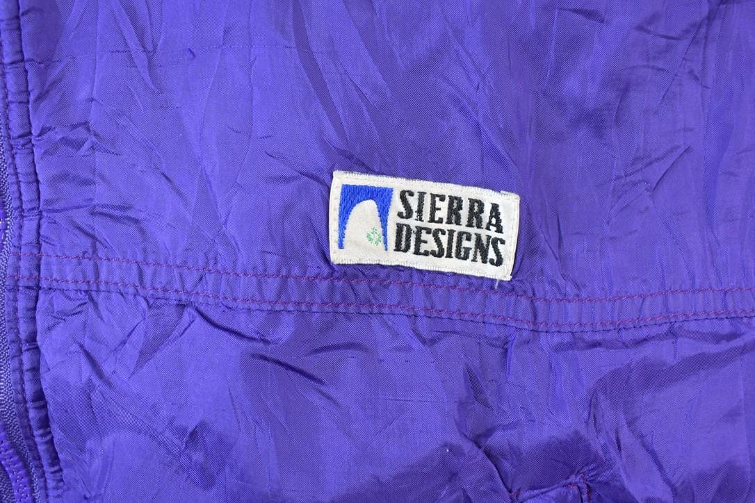 Vintage 1990s Sierra Designs Mid Weight Fleece Lined Windbreaker Spring Jacket Ve Men's XL - Image 4