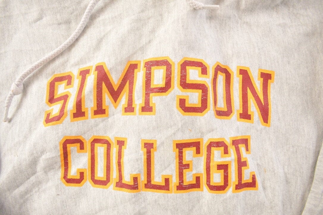 Vintage 1990s Simpson College Champion Reverse Weave Crewneck Men's Large - Image 3