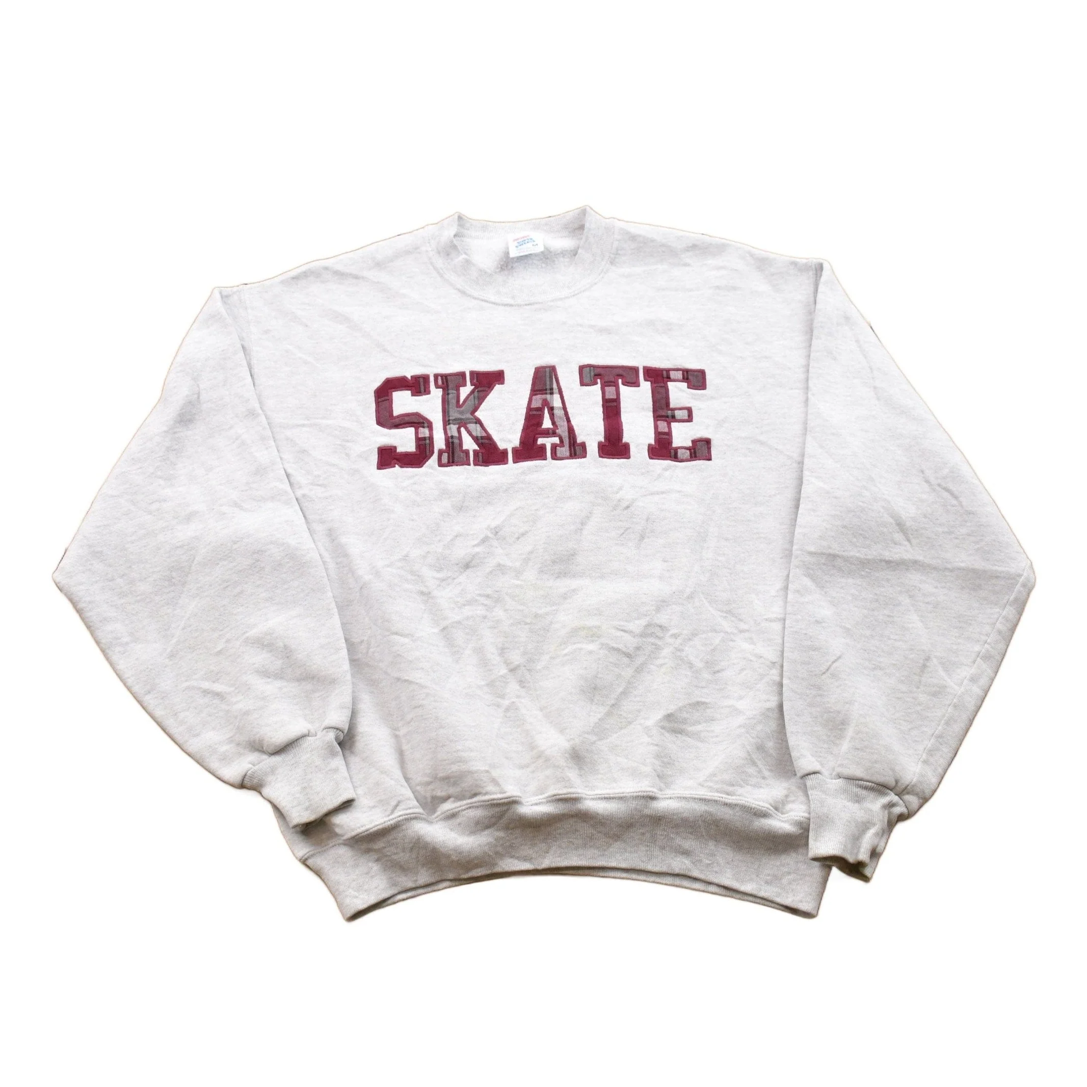 Vintage 1990s Skate Graphic Crewneck Sweatshirt Men's S