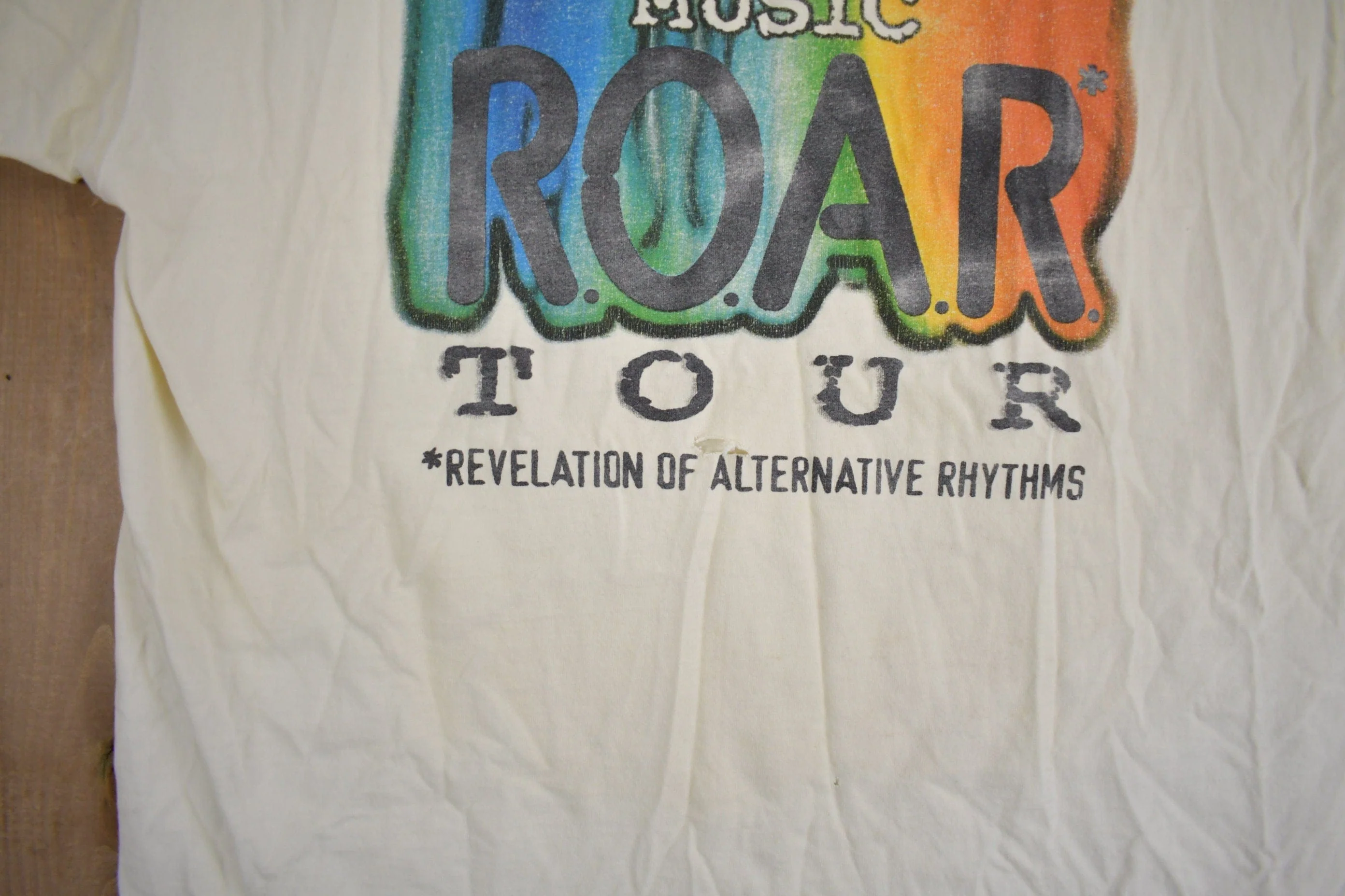 Vintage 1990s Skoal Music Roar Tour Graphic T Shirt Men's XL - Image 3