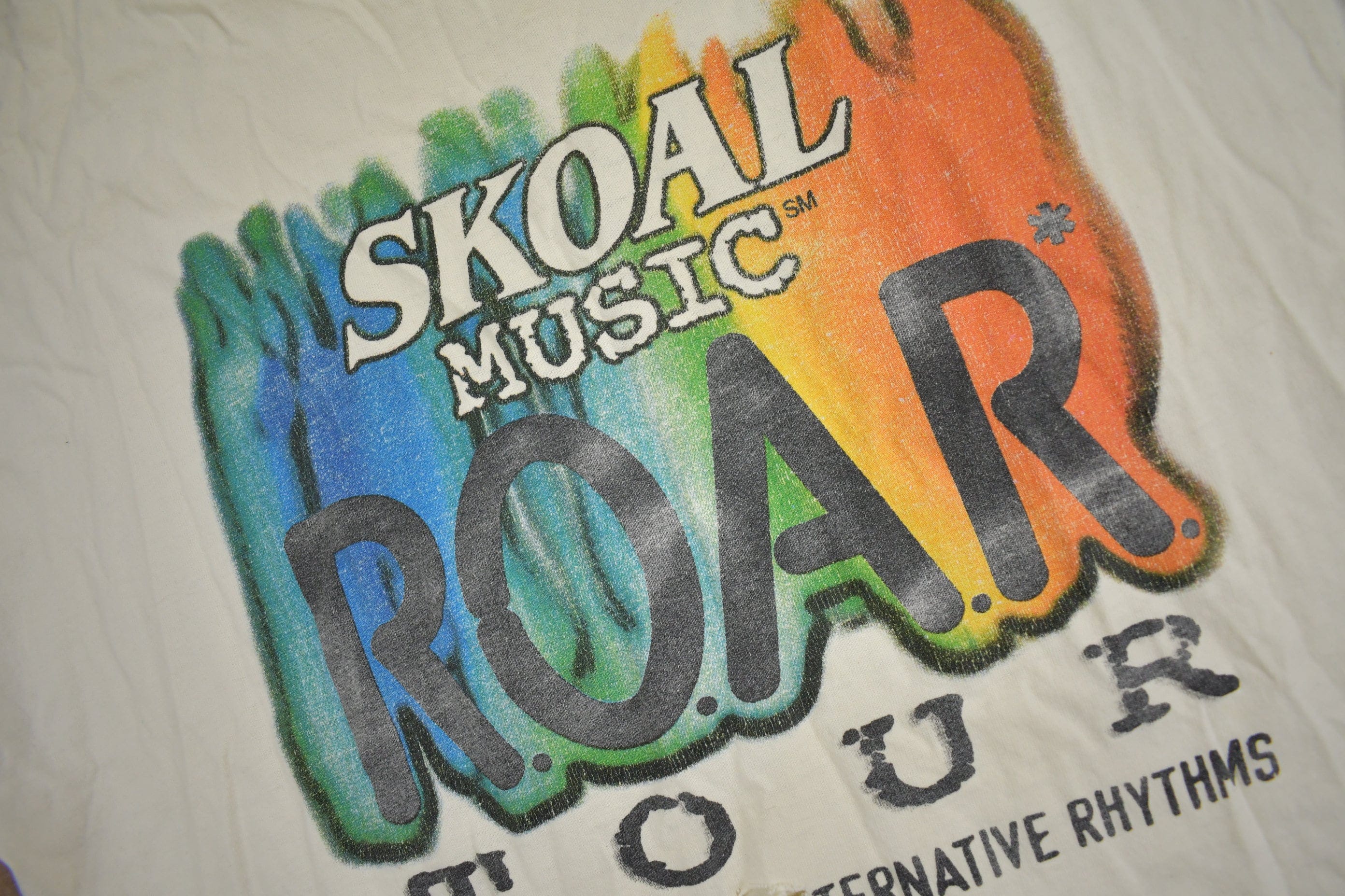 Vintage 1990s Skoal Music Roar Tour Graphic T Shirt Men's XL - Image 5