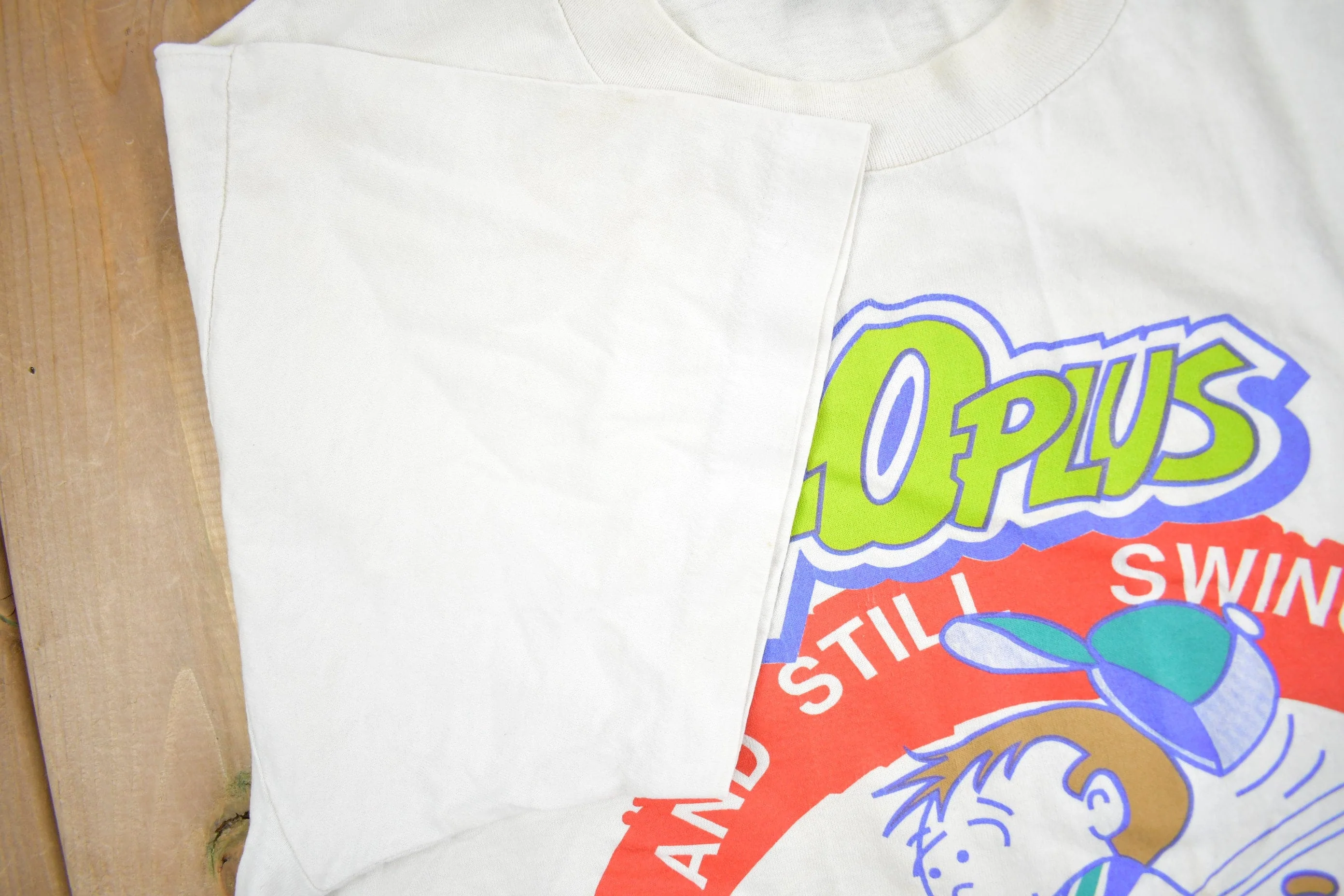 Vintage 1990s Slo Pitch National Championships Graphic T Shirt Men's Large - Image 4