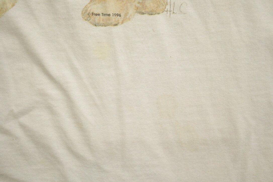 Vintage 1990s Soft-coated Wheaten Terrier Theme Graphic T-Shirt Men's Medium - Image 8