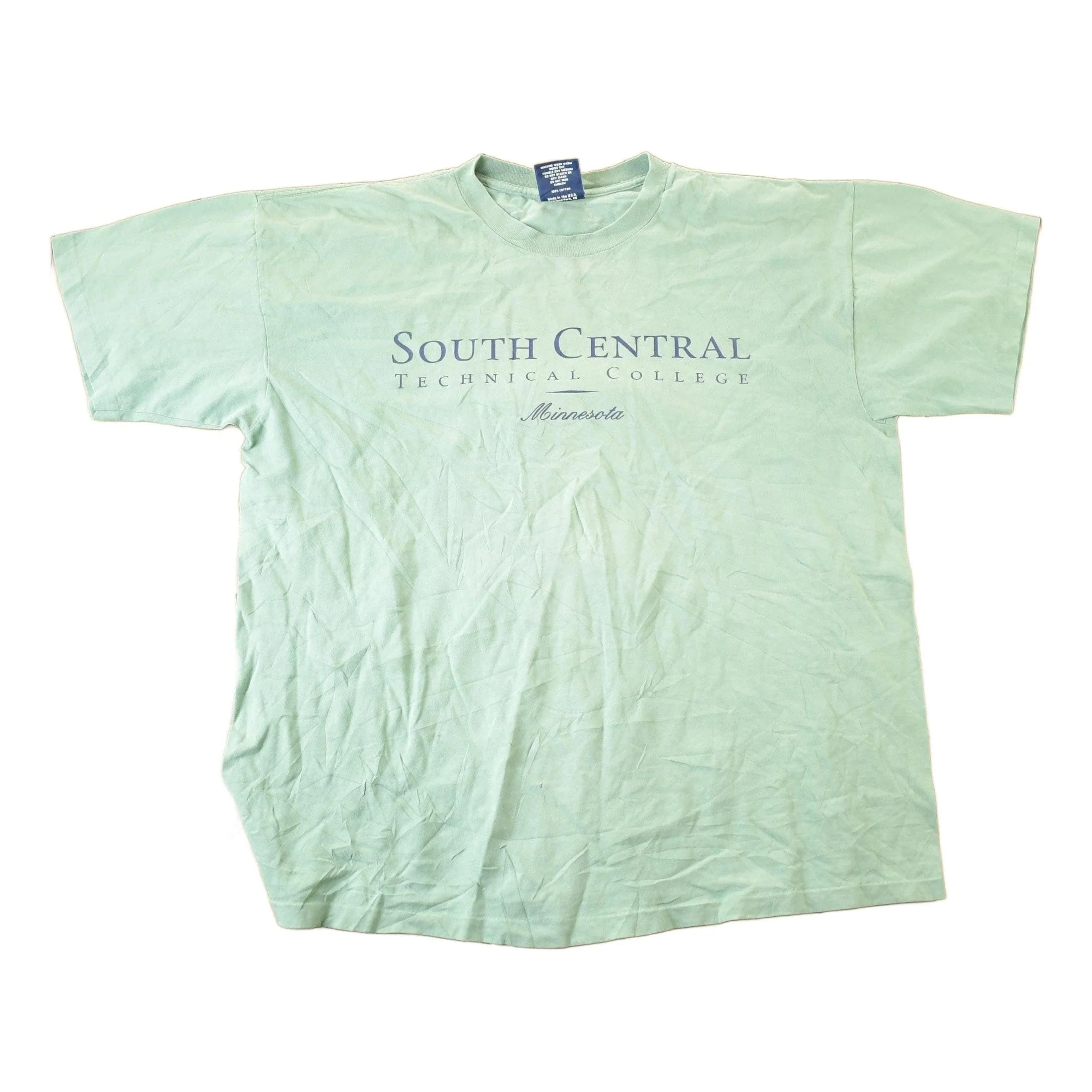 Vintage 1990s South Central Technical College Minnesota Souvenir T-Shirt Mens XL