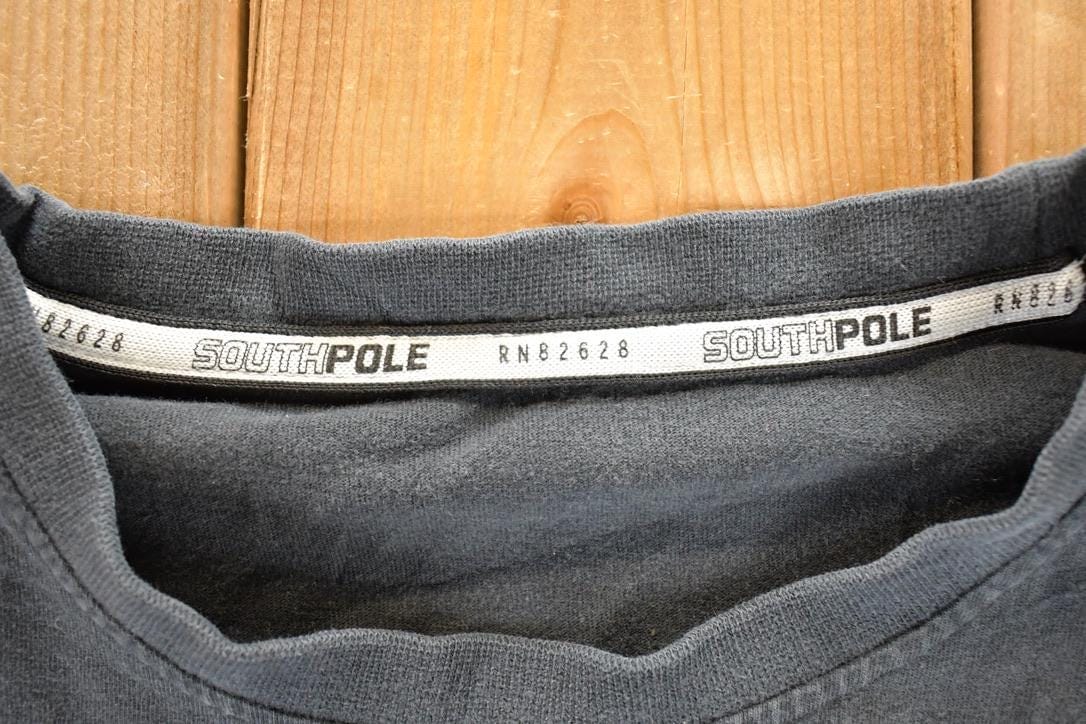 Vintage 1990s Southpole Authentic Collection Crew Neck Shirt Men's XXL - Image 4
