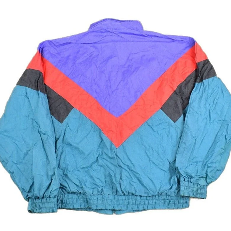 Vintage 1990s Spalding Full Zip Windbreaker Men's Large - Image 2
