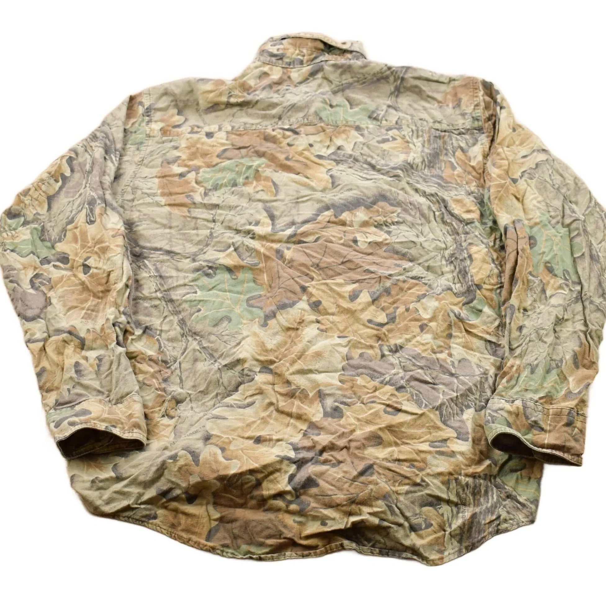 Vintage 1990s Spartan Hunting Camo Button Up Men's Medium - Image 2