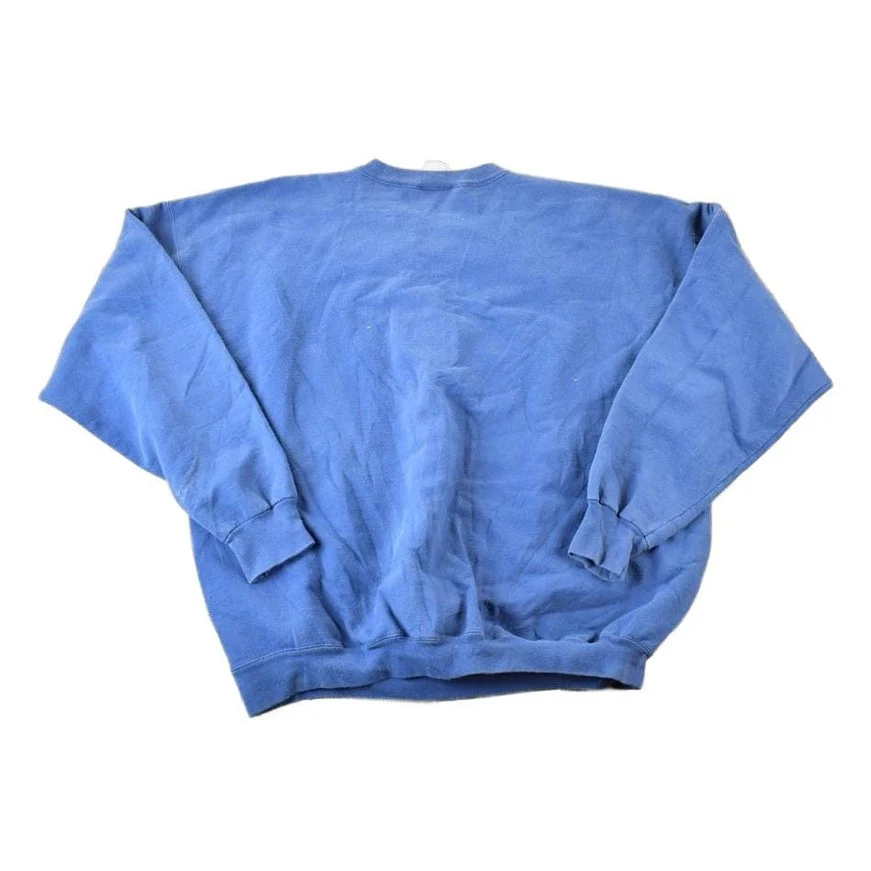Vintage 1990s Speedo Rubber Patch Souvenir Crewneck Sweatshirt Made In USA Men's XL - Image 2