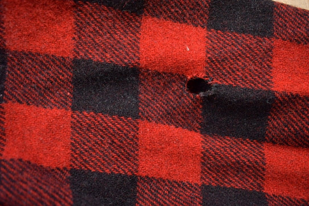 Vintage 1990s Sportclad JC Penney Plaid Flannel Button Up Shirt Men's Medium - Image 6