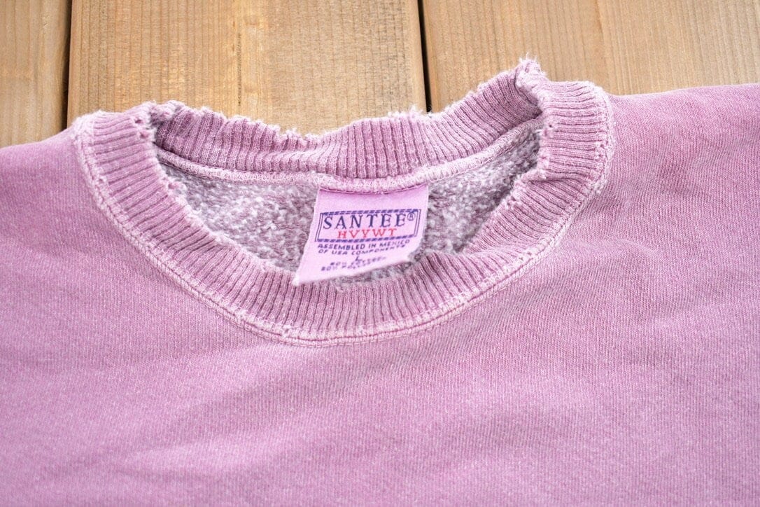 Vintage 1990s Spring Floral Theme Crewneck Sweater - Image 7