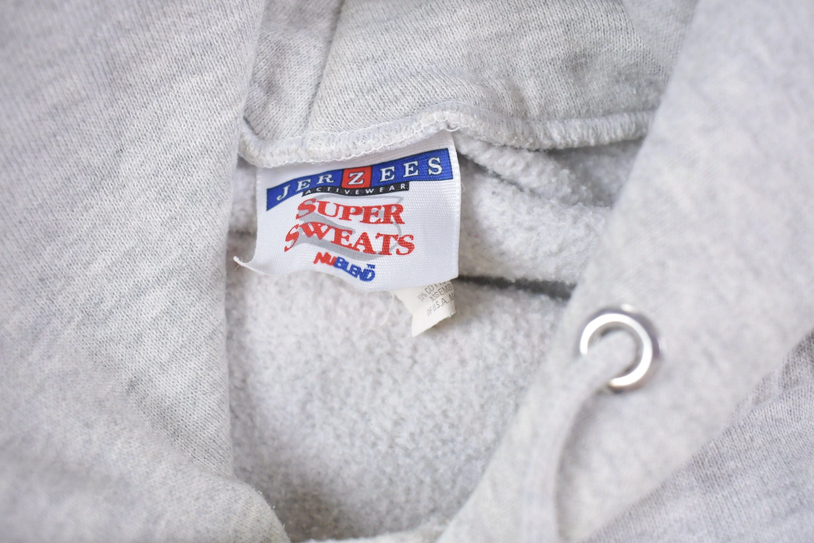 Vintage 1990s Springs CC Graphic Hoodie Men's Large - Image 3