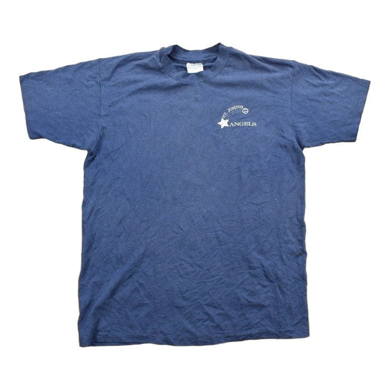 Vintage 1990s St Johns Angels Baseball Collegiate T-Shirt Men's Medium