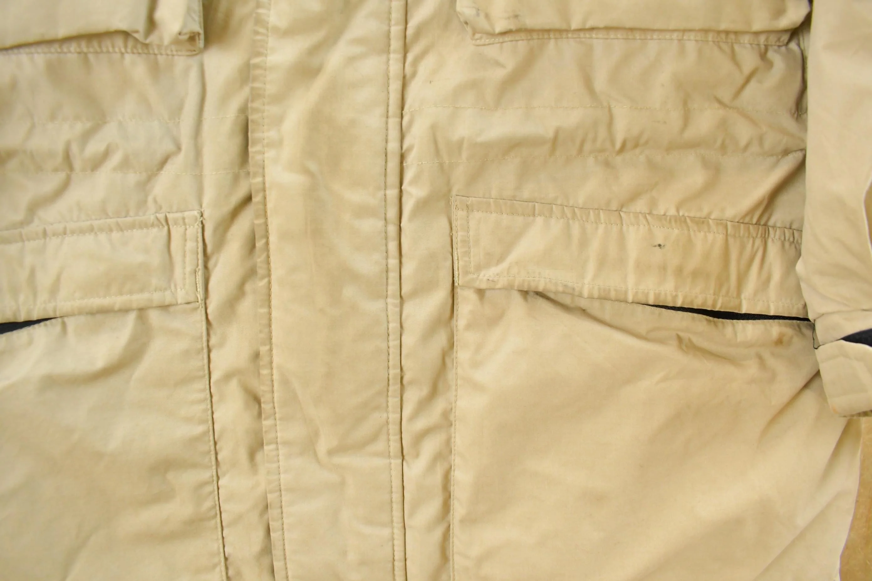 Vintage 1990s St. John's Bay Insulated Hooded Jacket Men's Medium - Image 4