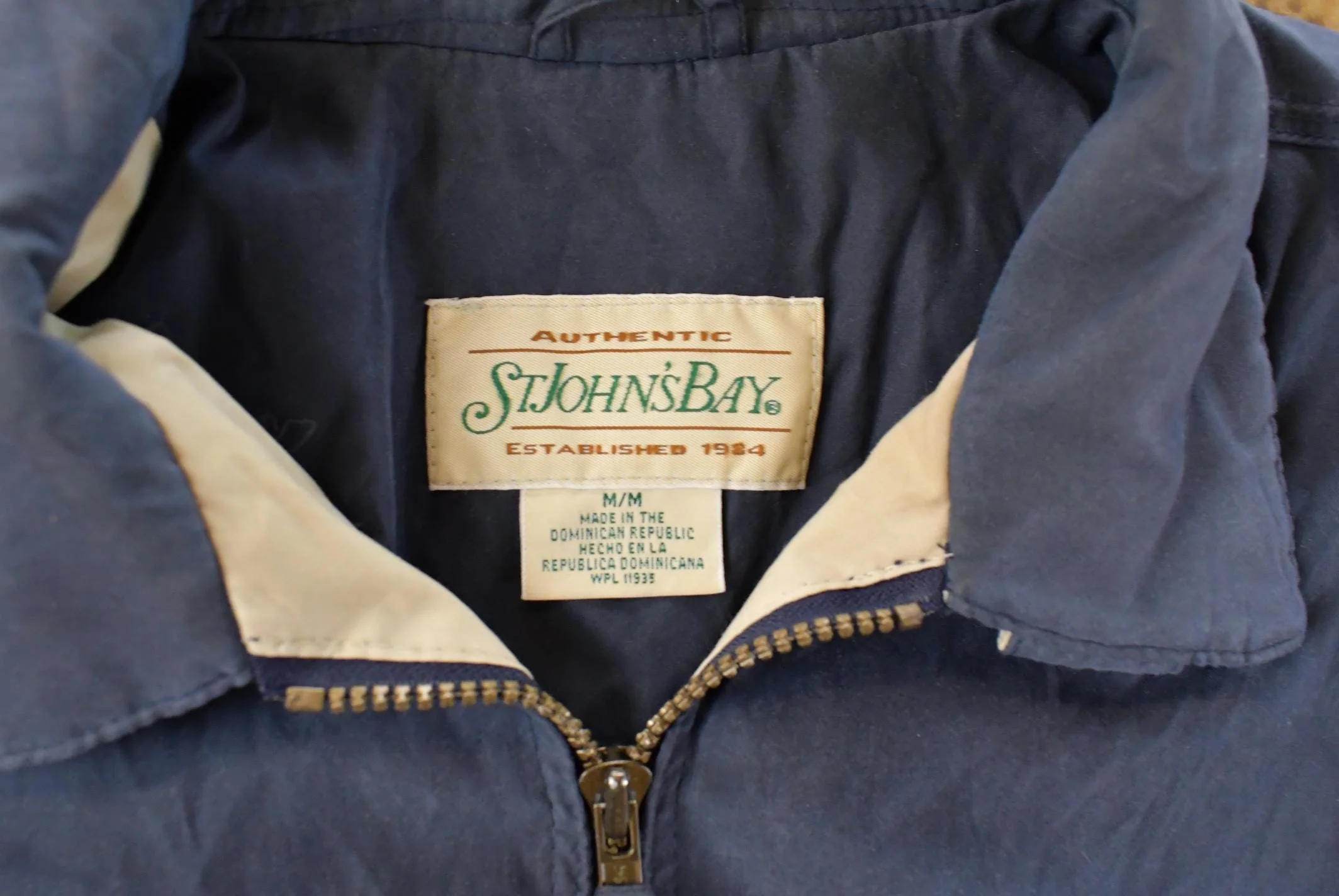 Vintage 1990s St. John's Bay Jacket Men's Medium - Image 4