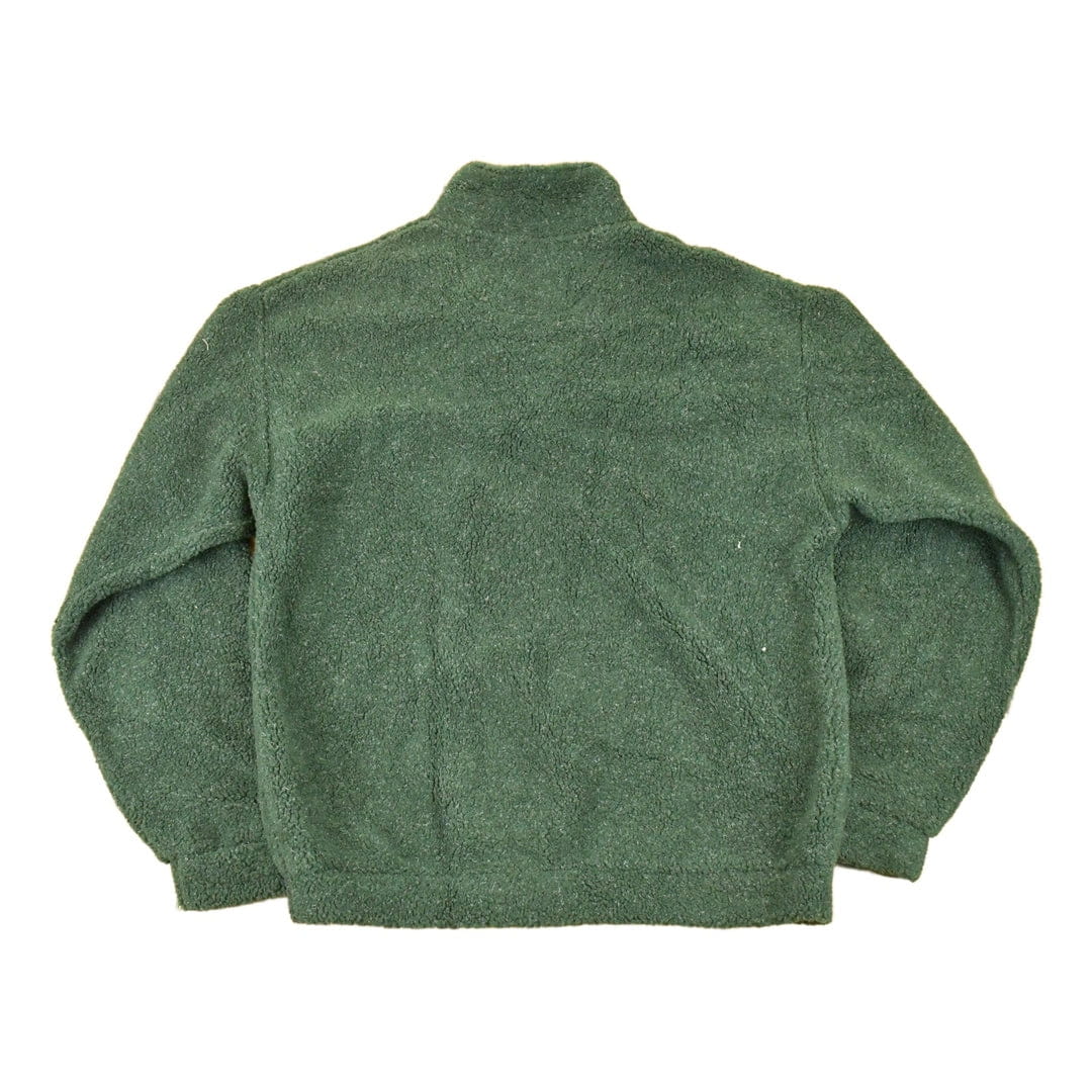Vintage 1990s St John's Bay Quarter Button Fleece Outdoorsman Sweater Men's L - Image 2