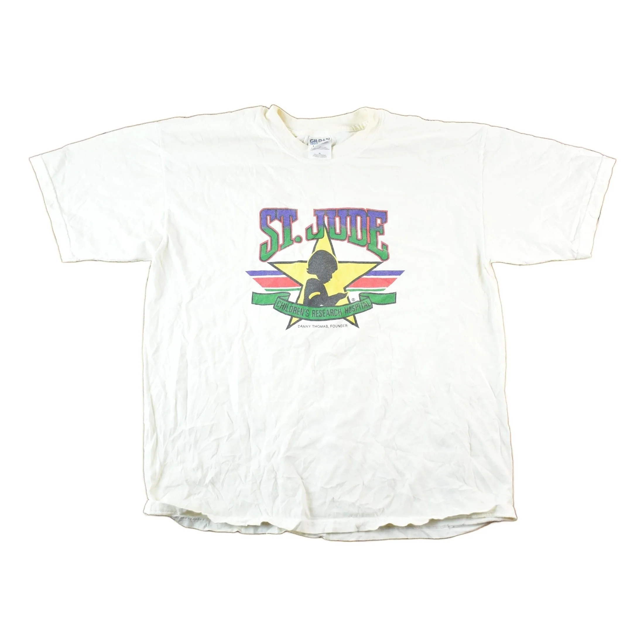 Vintage 1990s St Jude Children's Research Hospital Souvenir T-Shirt Mens L