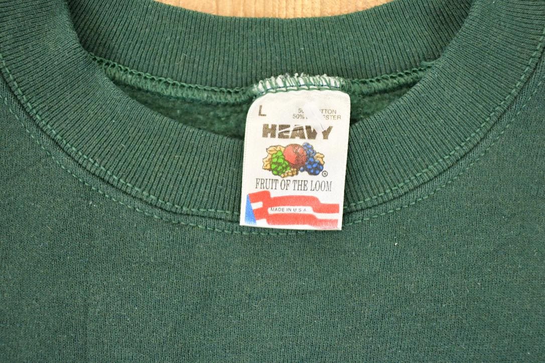 Vintage 1990s St Jude Medical Embroidered University Crewneck Sweater Mens M - Image 4
