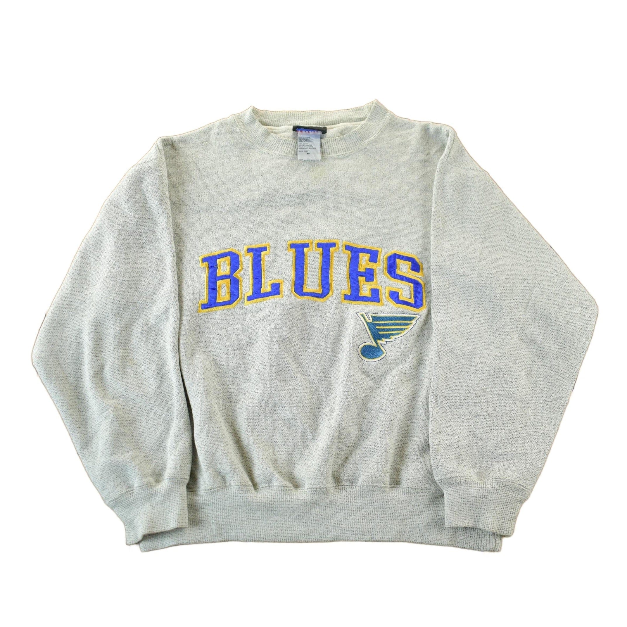 Vintage 1990s St Louis Blues NHL Hockey Crewneck Sweatshirt Men's Small