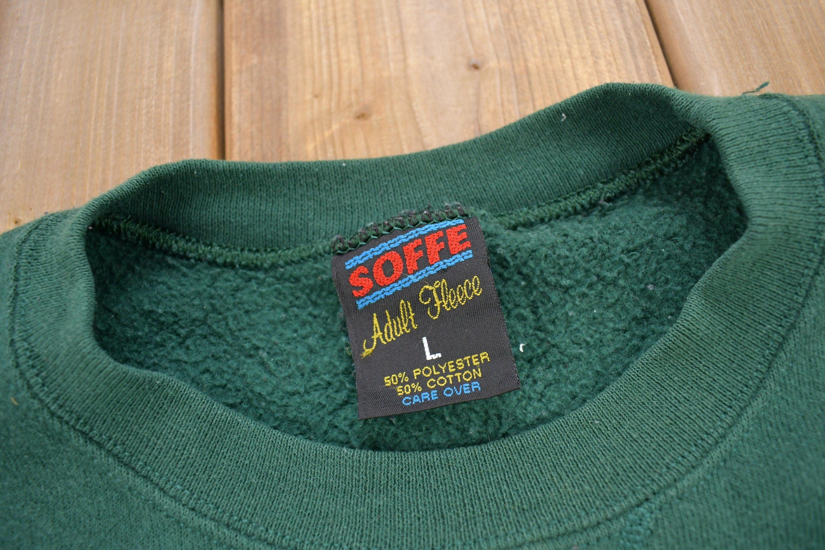 Vintage 1990s St Norbert College Grandparent Collegiate Crewneck Men's Large - Image 4