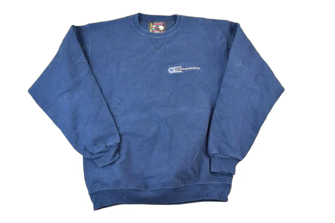 Vintage 1990s St Paul Radiology Soffe Crewneck Sweatshirt Men's Medium