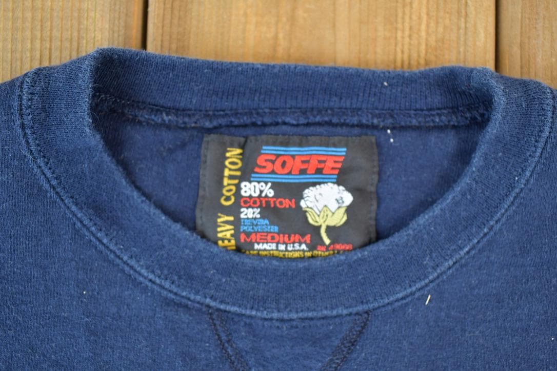 Vintage 1990s St Paul Radiology Soffe Crewneck Sweatshirt Men's Medium - Image 3