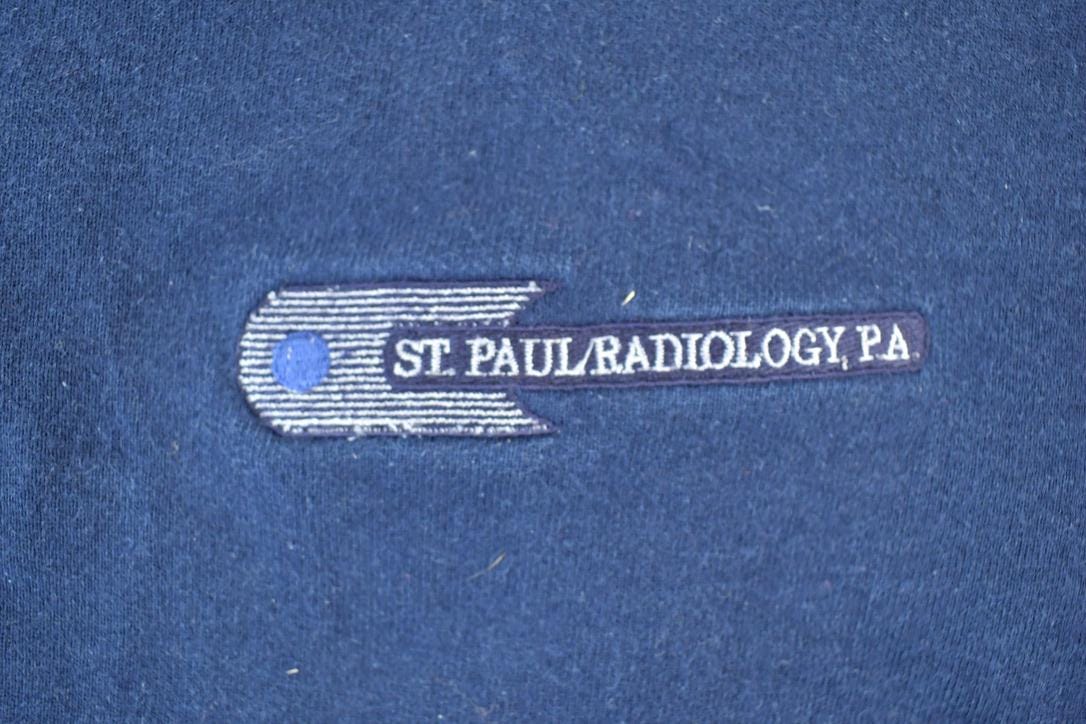 Vintage 1990s St Paul Radiology Soffe Crewneck Sweatshirt Men's Medium - Image 5