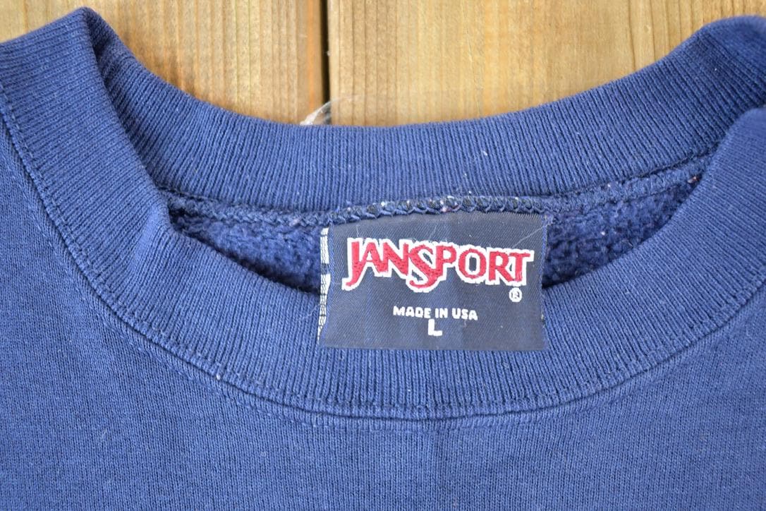 Vintage 1990s St Scholastica Jansport Souvenir Crewneck Sweatshirt Made In USA Men's Large - Image 3