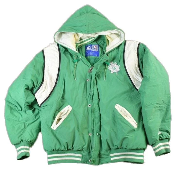 Vintage 1990s Starter Boston Celtics Full Zip NBA Basketball Jacket - Image 2