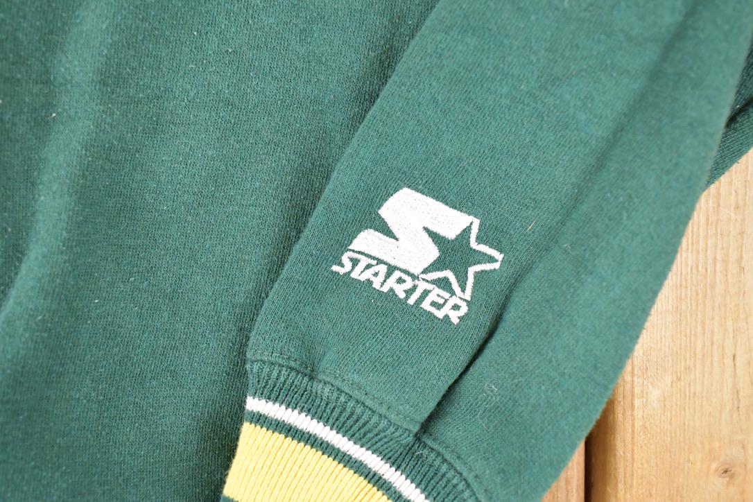 Vintage 1990s Starter Green bay Packers Embroidered NFL Crewneck Sweatshirt Youth M - Image 4