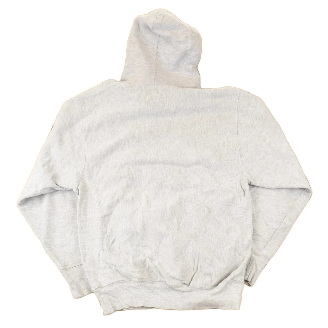 Vintage 1990s Steve & Barry's Wisconsin Embroidered University Hoodie Sweater Men's XS - Image 2