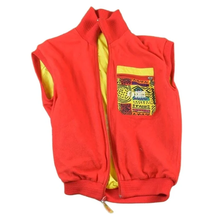 Vintage 1990s Swix Windbreaker Reversible Jacket Vest Men's Large - Image 2