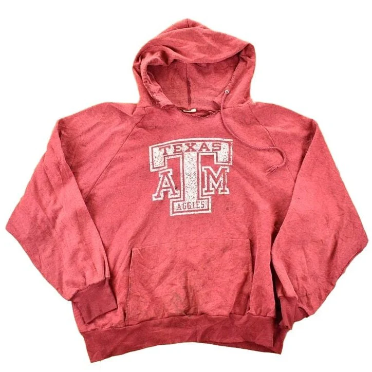 Vintage 1990s Texas Eagles University Hoodie Mens M