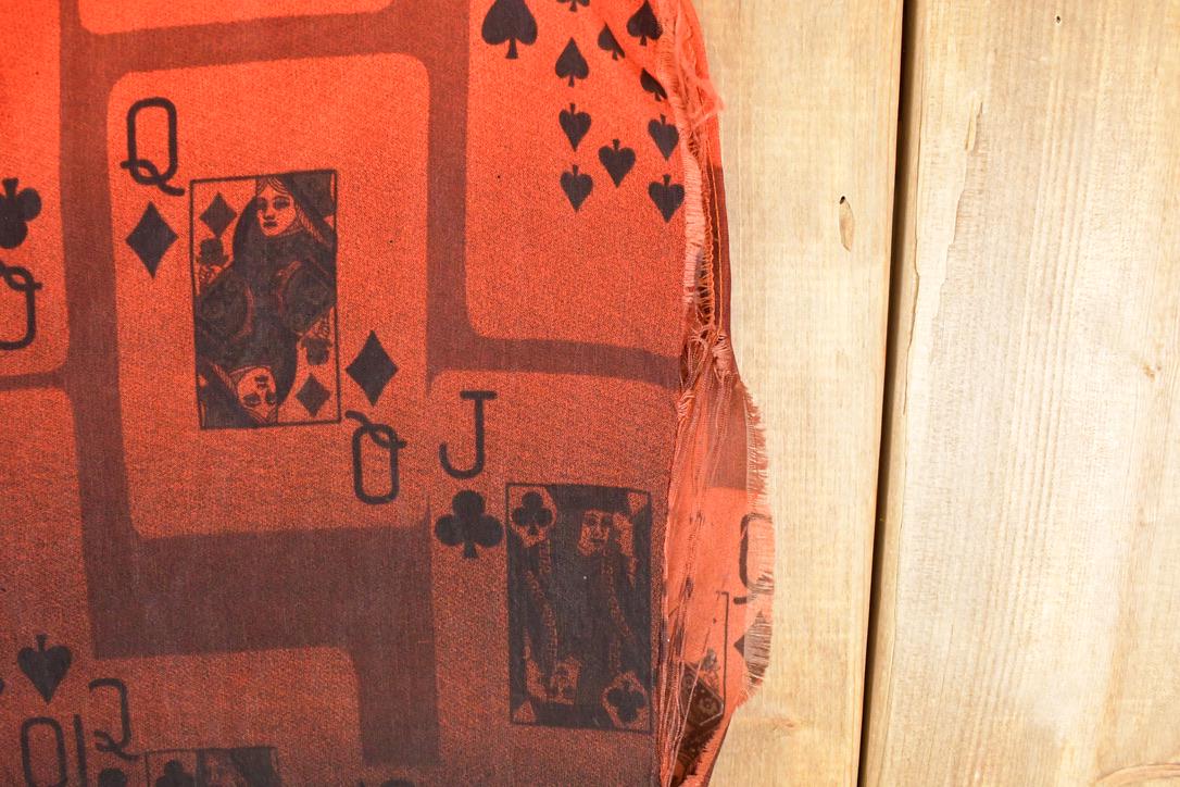 Vintage 1990s Texas Hold Em Abstract Button Up Shirt Men's XL - Image 4