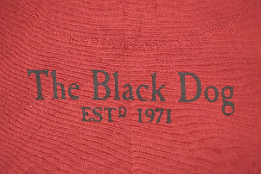 Vintage 1990s The Black Dog FAB Graphic Print Crewneck Sweatshirt Men's XXL - Image 4