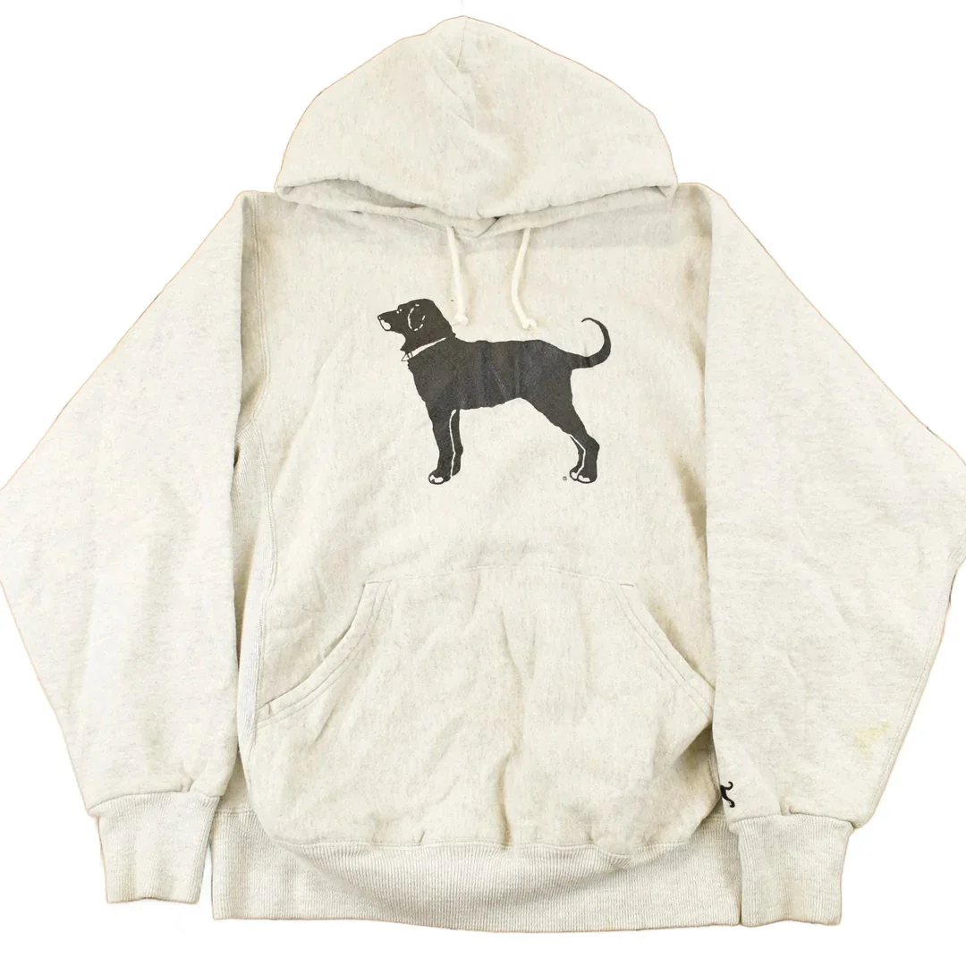 Vintage 1990s The Black Dog Marthas Vineyard Pro Weave Hoodie Men's Medium