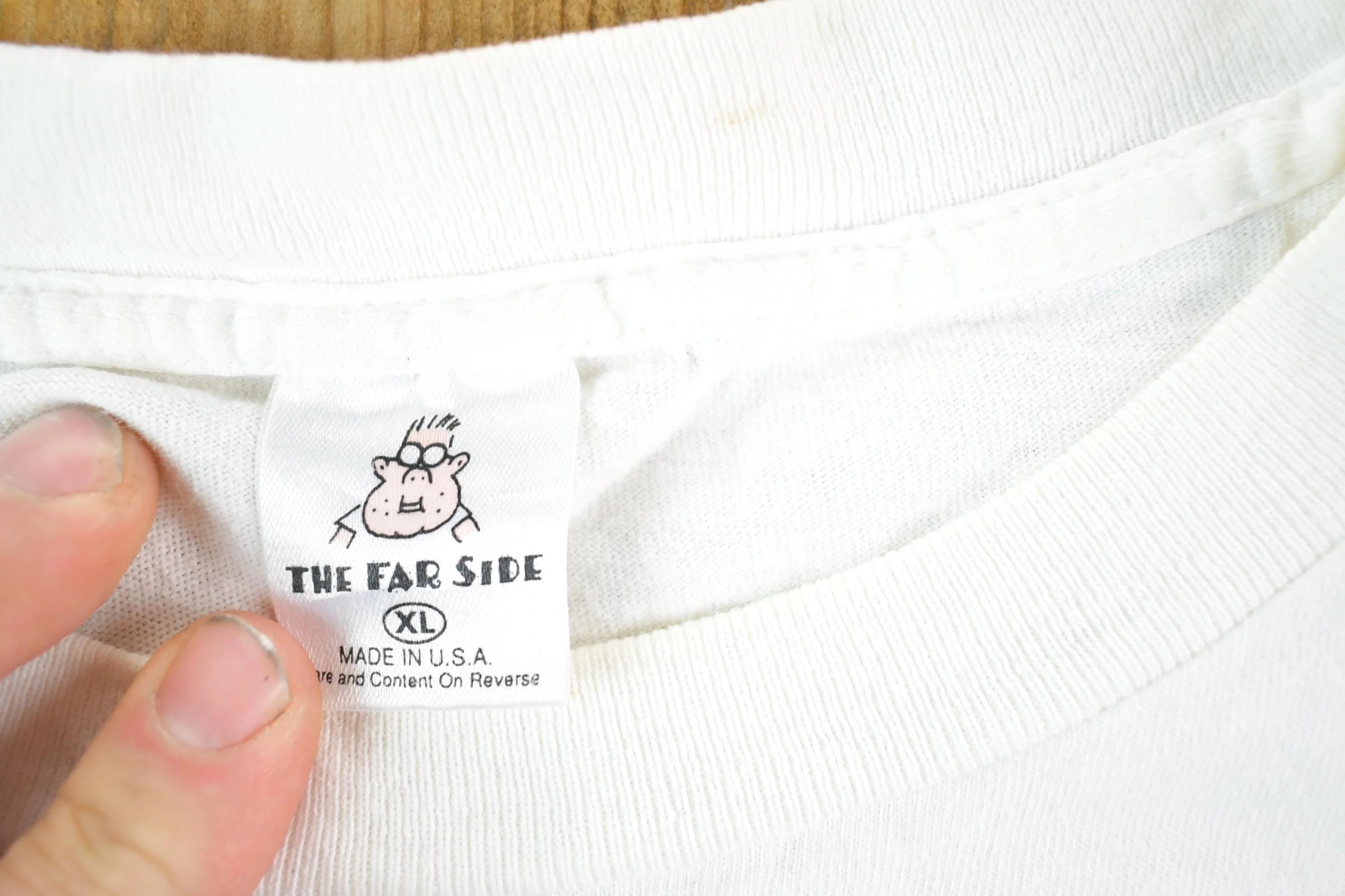 Vintage 1990s The Far Side Out Of Order Souvenir T-Shirt Mens L - Image 6