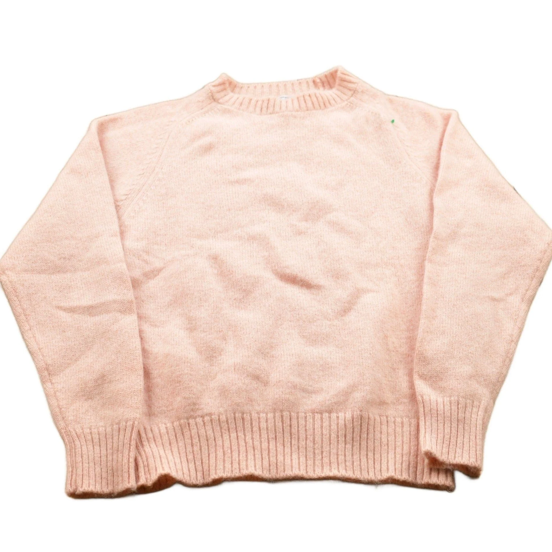 Vintage 1990s The Fox Sweater Pink Knitted Crewneck Sweater Women's M