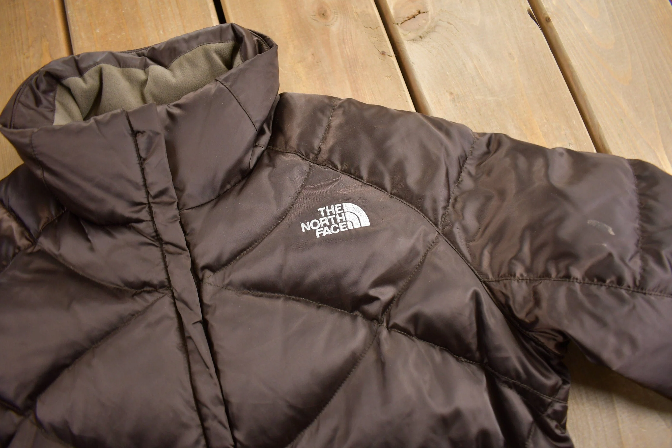 Vintage 1990s The North Face 550 Puffer Jacket Women's L - Image 3
