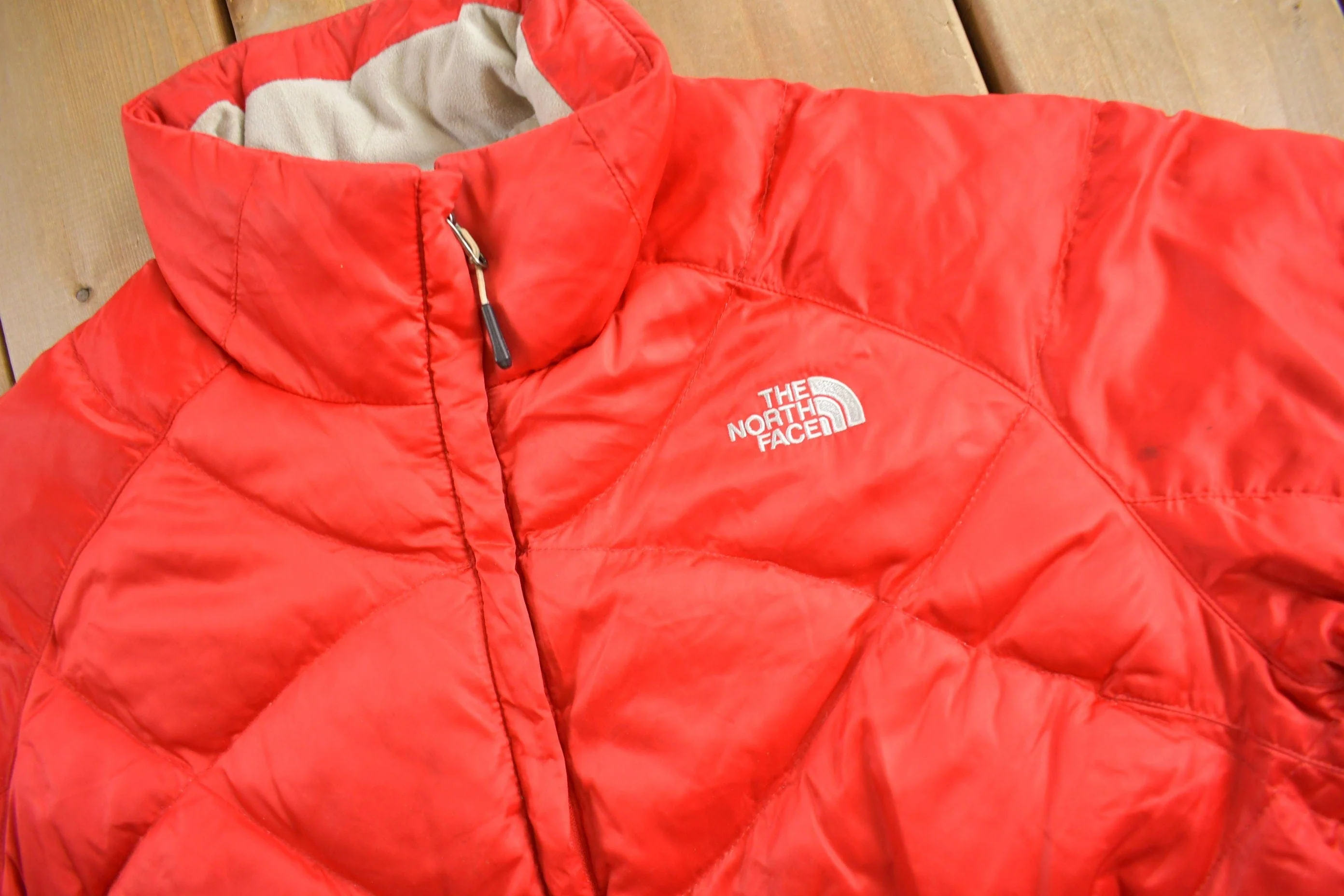 Vintage 1990s The North Face 550 Puffer Jacket Women's XL - Image 3