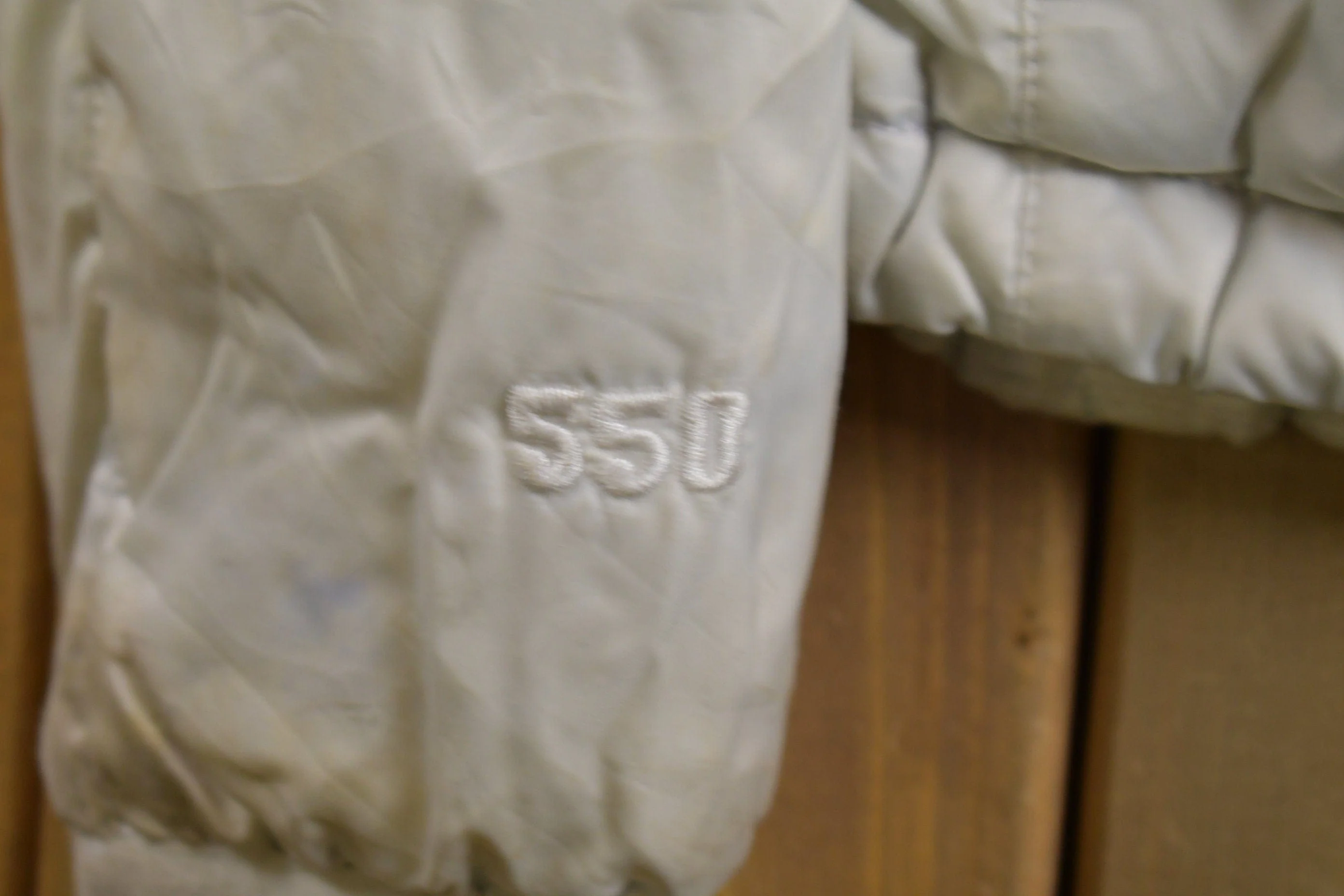 Vintage 1990s The North Face 550 White Puffer Jacket Women's M - Image 5