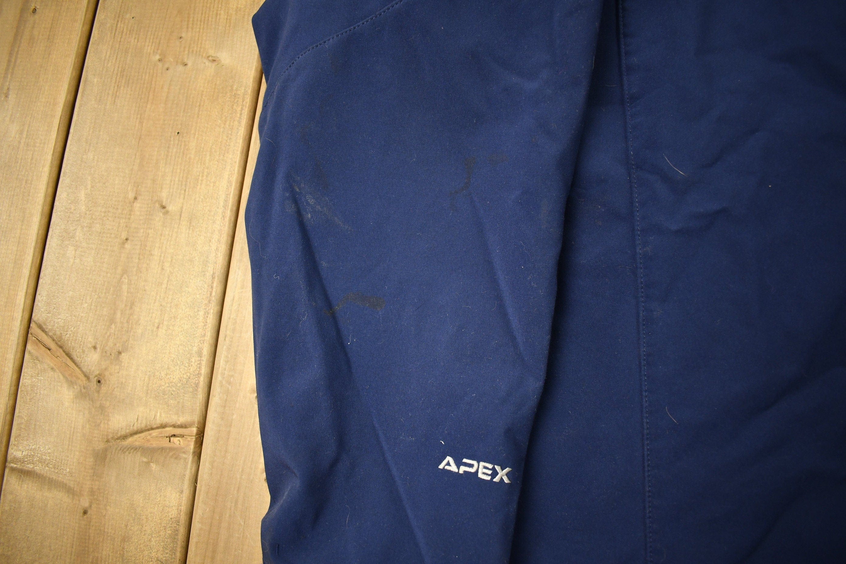 Vintage 1990s The North Face Apex Fleece Lined Shell Jacket Men's 2XL - Image 4