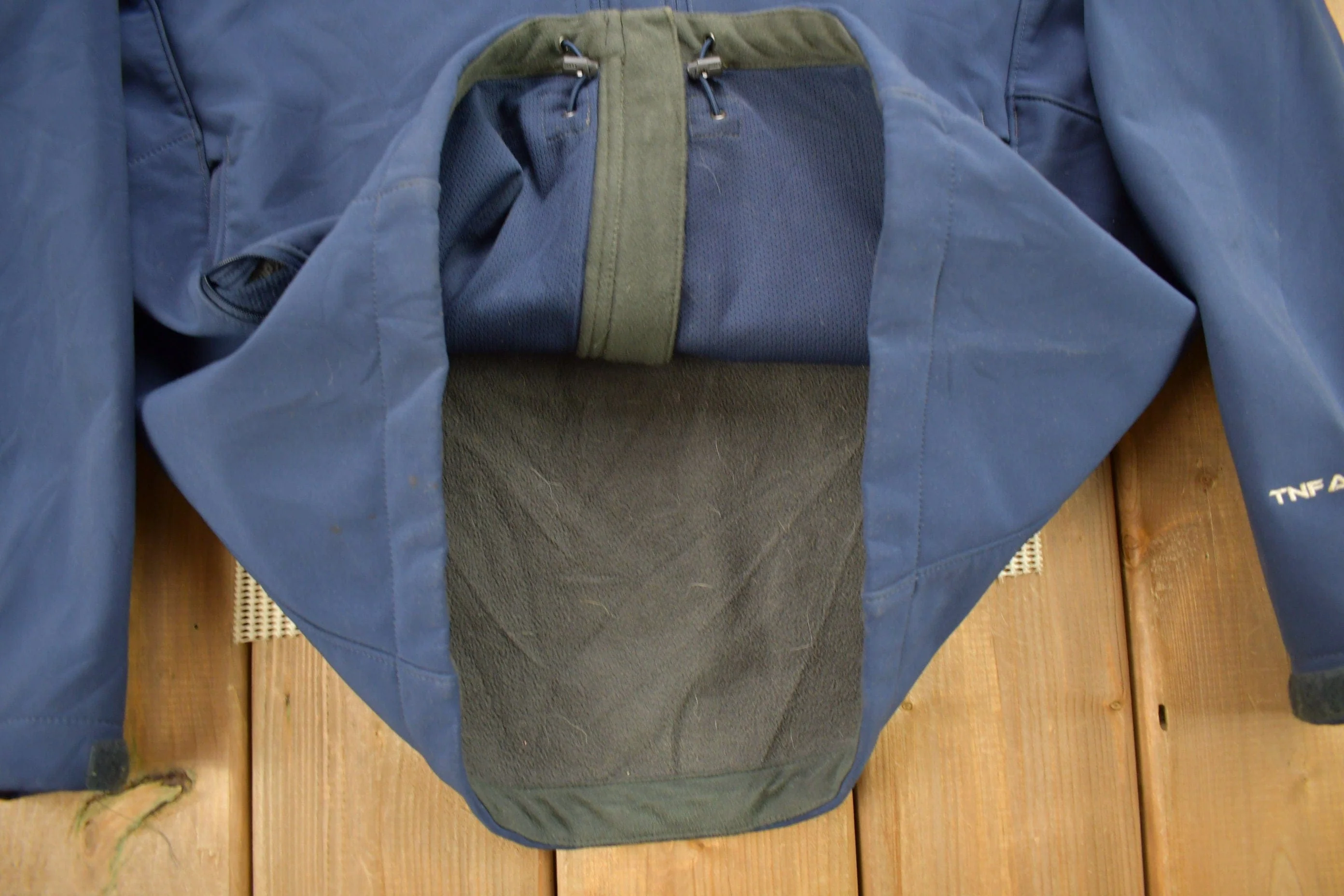 Vintage 1990s The North Face Apex Fleece Lined Shell Jacket Men's Medium - Image 4