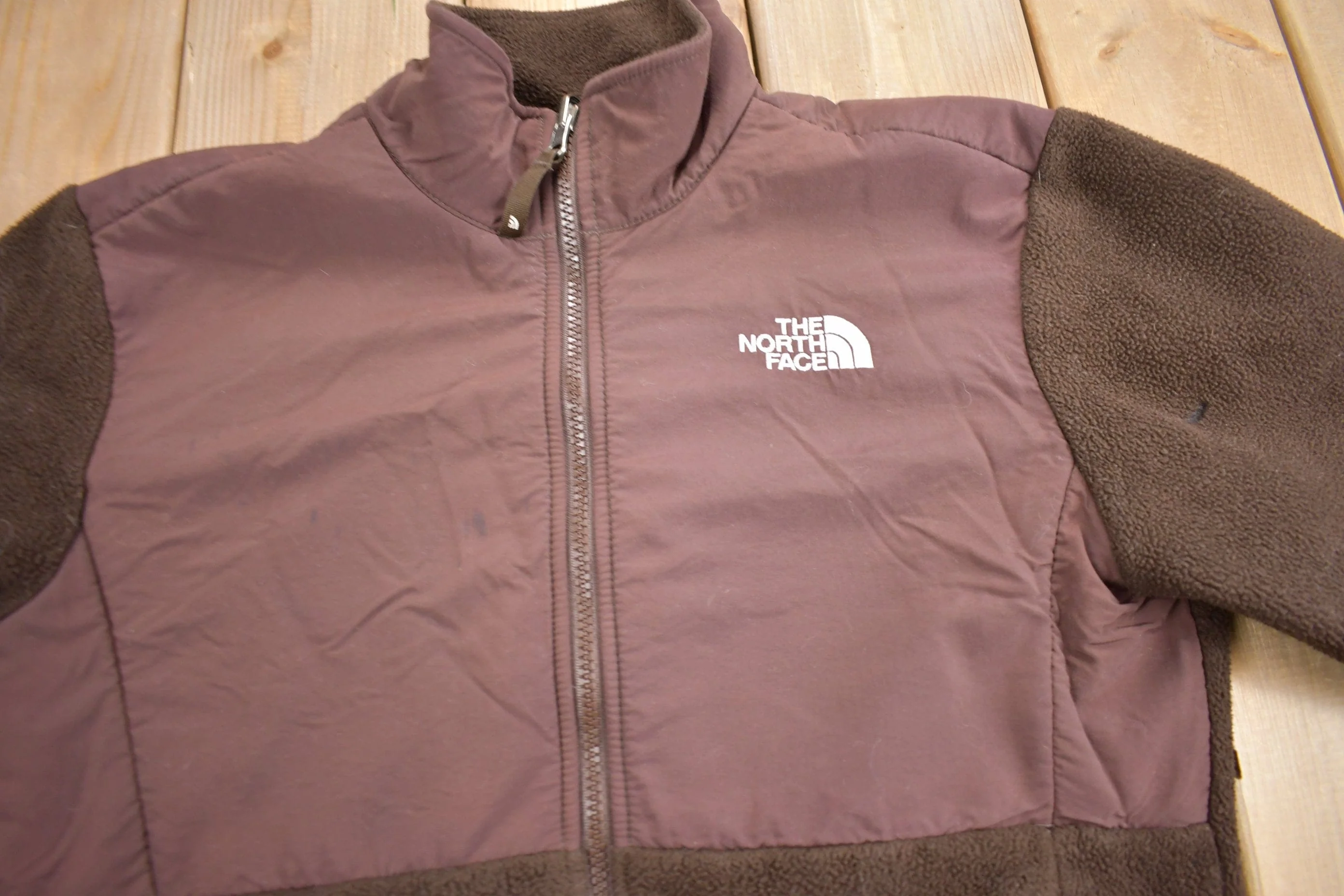 Vintage 1990s The North Face Denali Fleece Sweater Youth L - Image 3