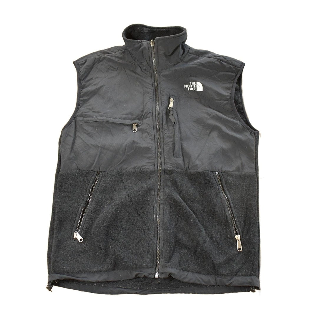 Vintage 1990s The North Face Denali Full Zip Fleece Sweater Vest Men's Small
