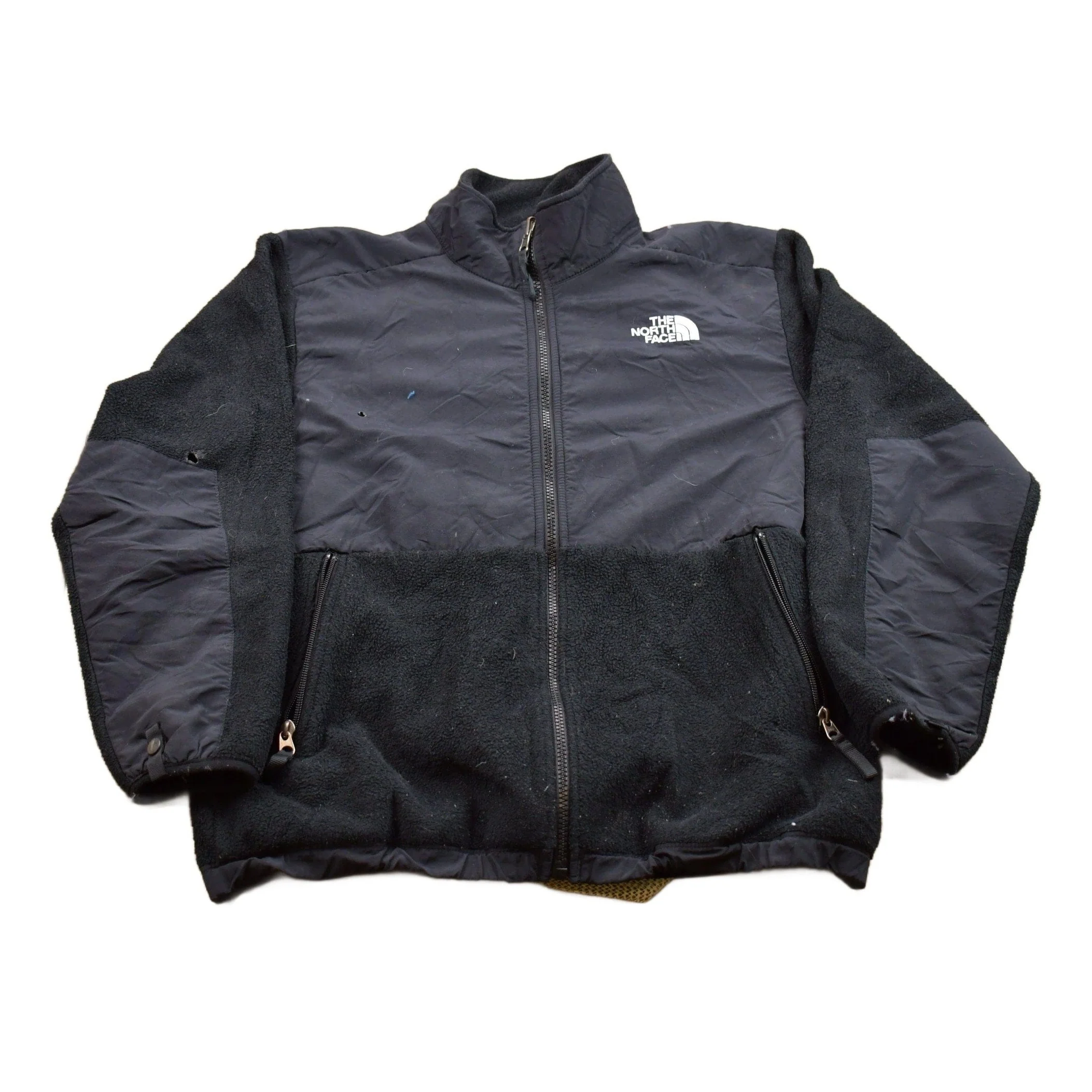 Vintage 1990s The North Face Denali Full Zip Fleece Sweater Youth L