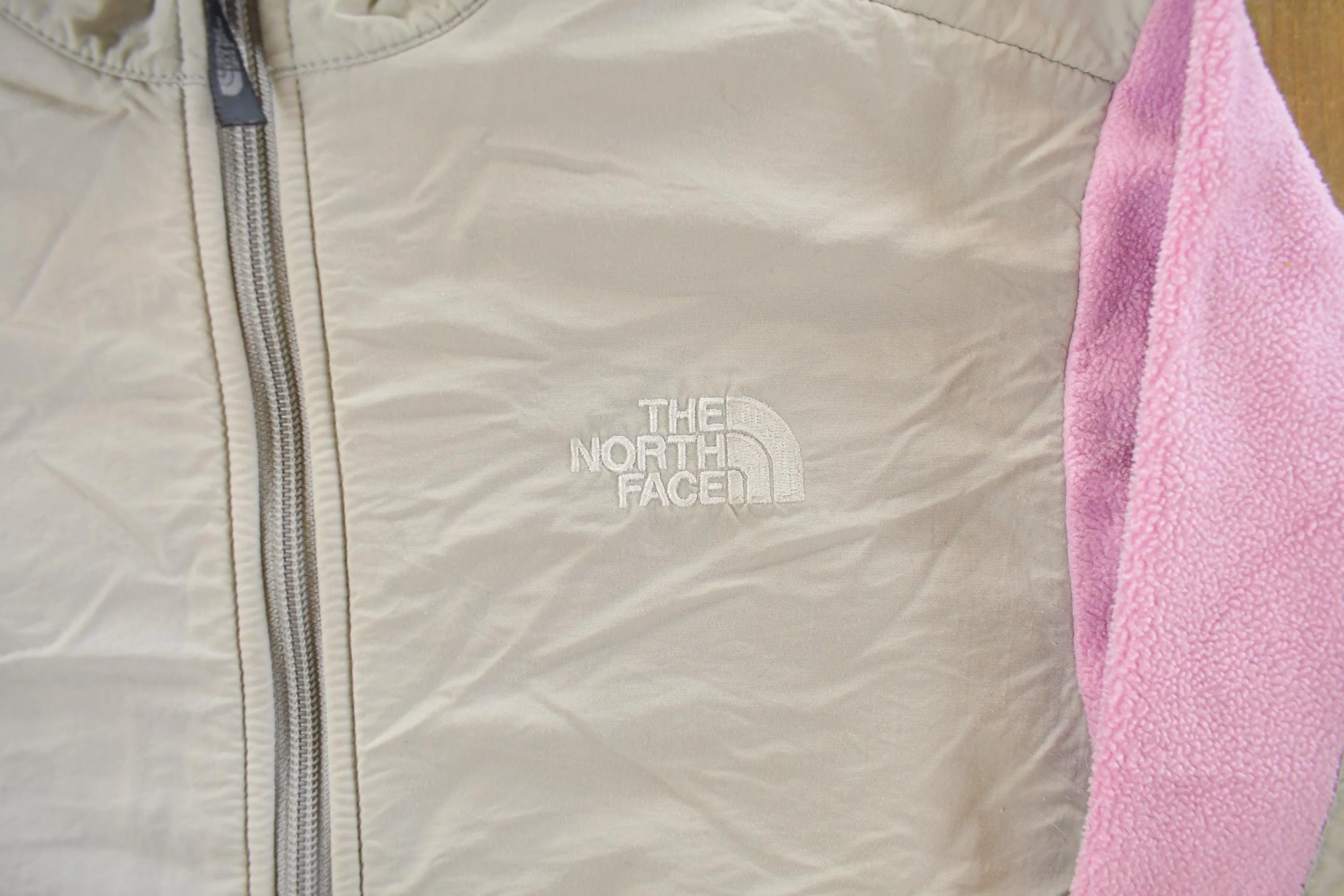 Vintage 1990s The North Face Denali Full Zip Fleece Sweater Youth Small - Image 4