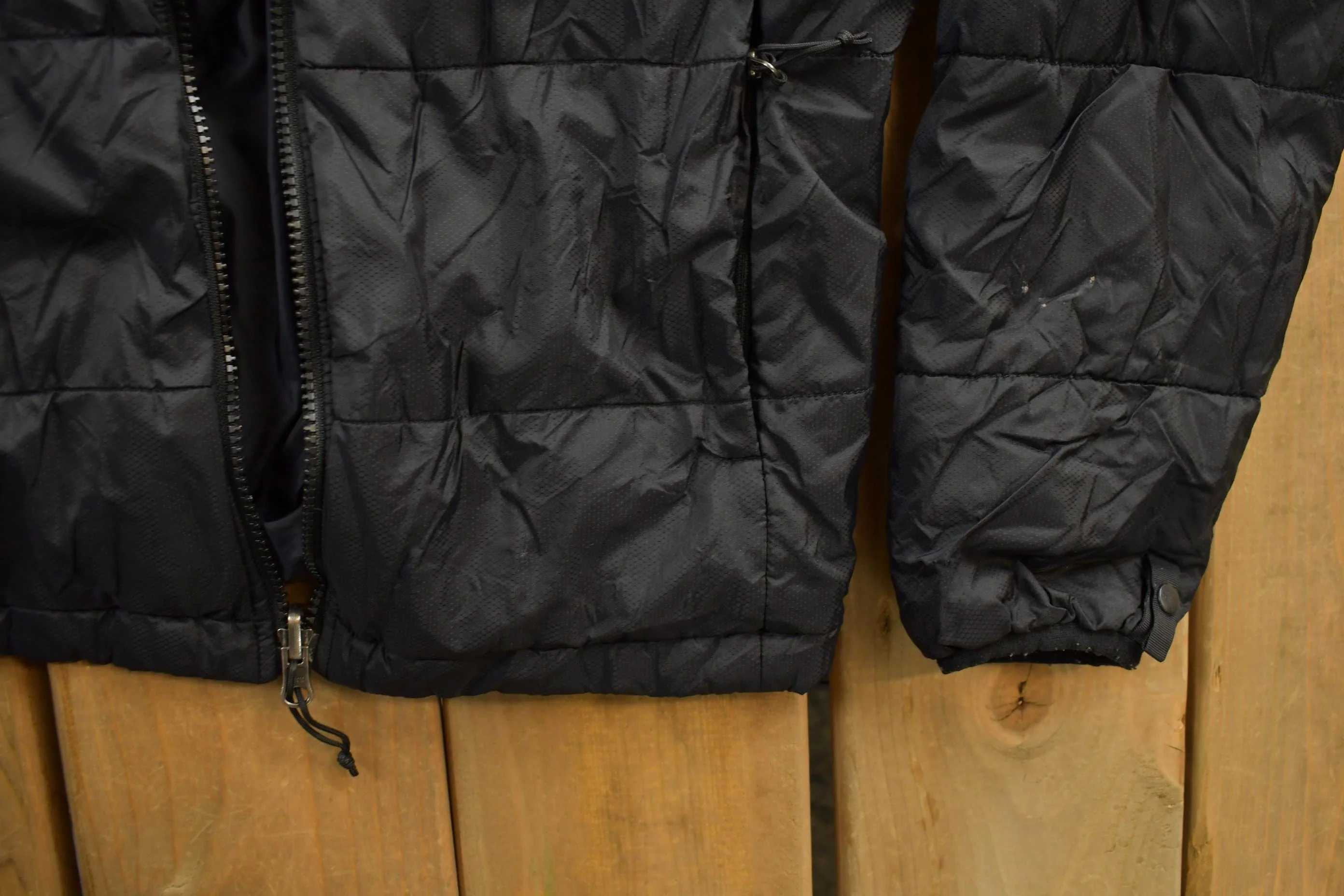 Vintage 1990s The North Face Small Black Puffer Jacket Men's S - Image 4