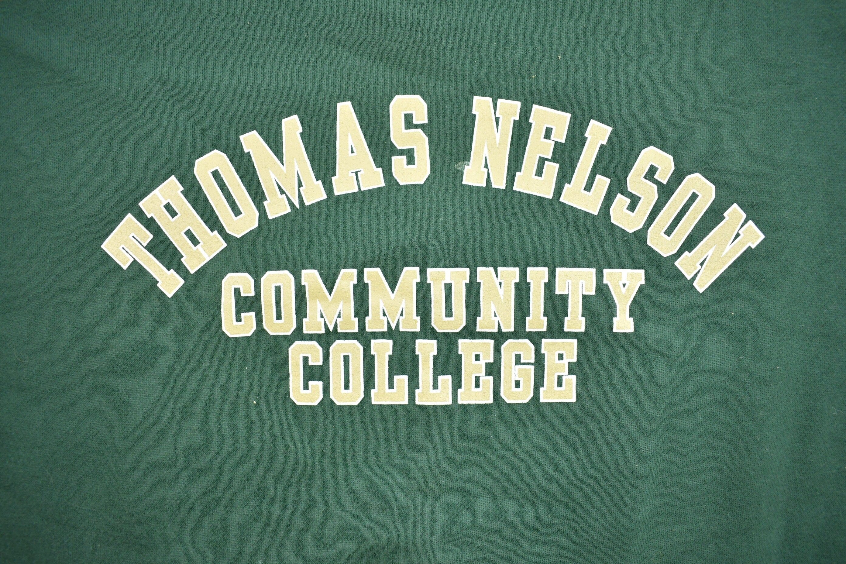 Vintage 1990s Thomas Nelson College Jansport Collegiate Crewneck Men's Medium - Image 3