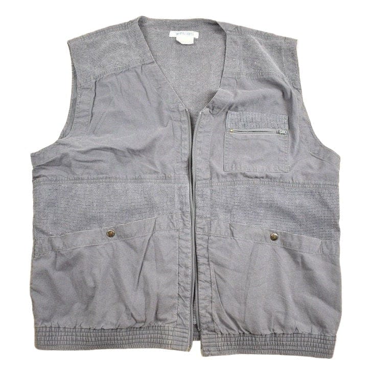 Vintage 1990s Threds Cargo Vest Men's Medium