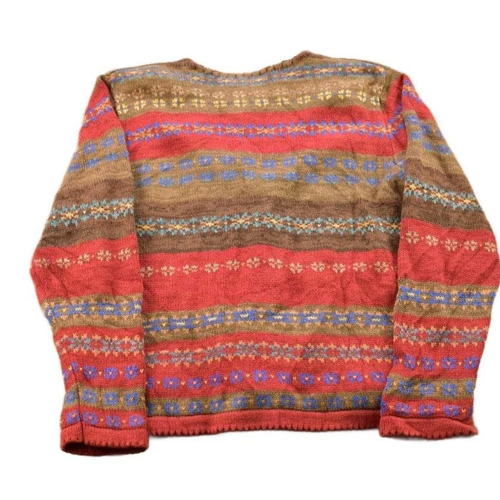 Vintage 1990s Tiara Petites Knitted Cardigan Sweater Women's S - Image 2
